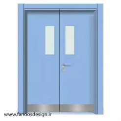 درب پلی وود بیمارستانی دو لنگه کد 3446