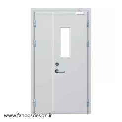 درب پلی وود یک و نیم لنگه بیمارستانی کد 30455