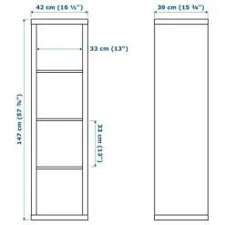 قفسه MDF دکوری کد 0291