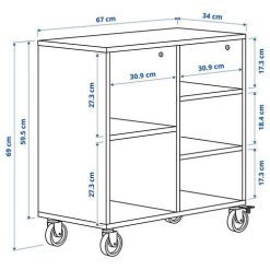 قفسه MDF کد 0333