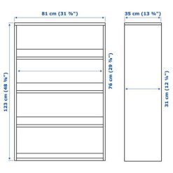 قفسه MDF کد 0325