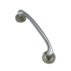 دستگیره درب ورودی برزین رنگ کروم