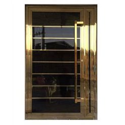 درب استیل  لوکس لابی تک کد 9003
