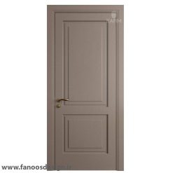 درب MDF دو قاب نئو کلاسیک کد 30454