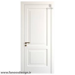 درب MDF دو قاب نئو کلاسیک کد 30453