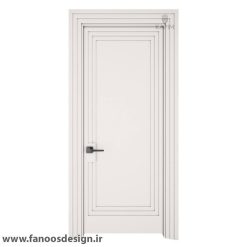 درب MDF تک قاب مدرن با رنگ پوششی 30467