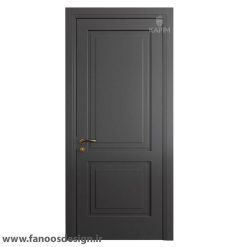 درب MDF دو قاب نئو کلاسیک کد 30452