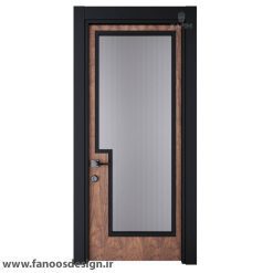 درب اتاق خواب مدرن شیشه خور کد 30475