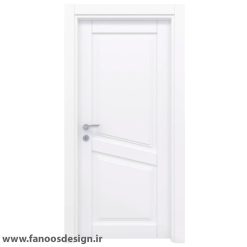 درب MDF دوقاب مدرن با رنگ پوششی کد 30486