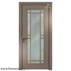 درب MDF نئو کلاسیک شیشه خور کد 30493