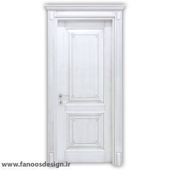 درب MDF تک قاب برجسته کد 30515