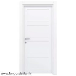درب MDF سفید CNC کد 30529