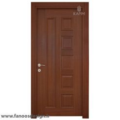 درب اتاق خواب روکش PVC کد 30629