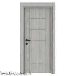 درب اتاق خواب روکش PVC کد 30625