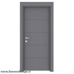 درب اتاق خواب روکش PVC کد 30624