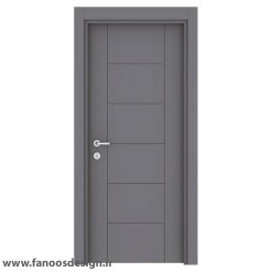 درب اتاق خواب روکش PVC کد 30623