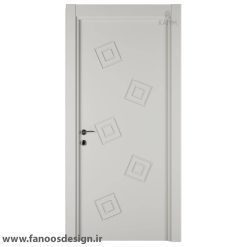 درب اتاق خواب روکش PVC کد 30622