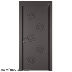 درب اتاق خواب روکش PVC کد 30621