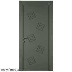 درب اتاق خواب روکش PVC کد 30620