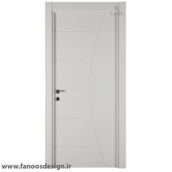 درب اتاق خواب روکش PVC کد 30619