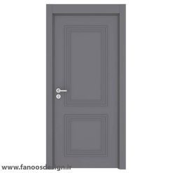 درب اتاق خواب روکش PVC کد 30612