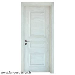 درب چوبی اتاق خواب سفید کد 30643