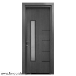درب پلی وود شیشه خور کد 30665