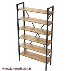 قفسه چوبی فلزی کد 30710