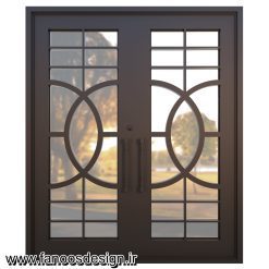 درب لابی آهنی کد 30719