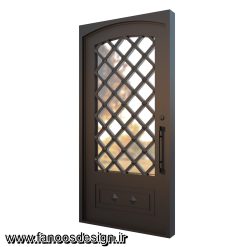 درب لابی آهنی کد 30717