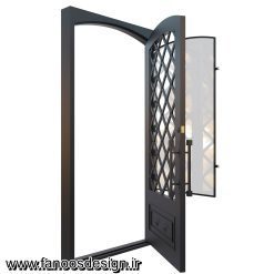 درب لابی آهنی کد 30717