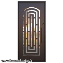 درب لابی آهنی کد 30718