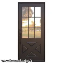 درب لابی آهنی کد 30715