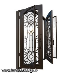 درب لابی آهنی کد 30713