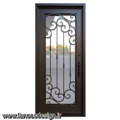 درب لابی آهنی کد 30709