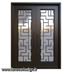 درب لابی آهنی کد 30723