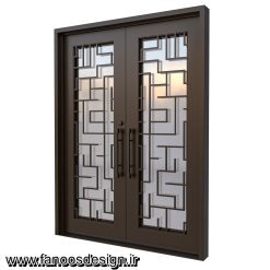 درب لابی آهنی کد 30723