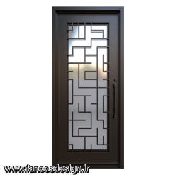 درب لابی آهنی کد 30722
