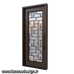 درب لابی آهنی کد 30722