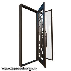 درب لابی آهنی کد 30722