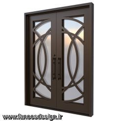 درب لابی آهنی کد 30721