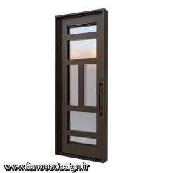 درب لابی آهنی پروفیلی کد 30729