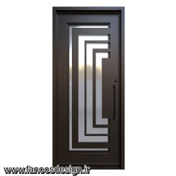 درب لابی آهنی کد 30725
