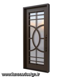 درب لابی آهنی کد 30724