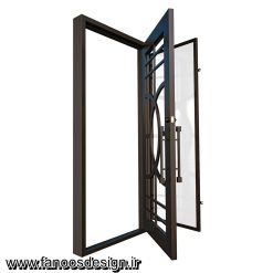 درب لابی آهنی کد 30724