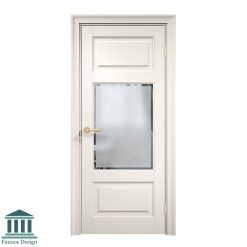 درب سه قاب قاب MDF شیشه خور 30808