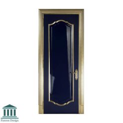 درب کلاسیک اتاق خواب MDF پولیشی کد 30790