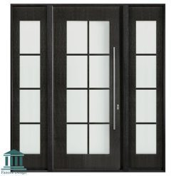 درب راهرو تک لنگه وسط بازشو کلاسیک کد 30837