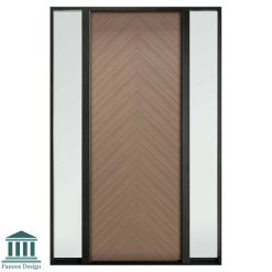 درب لابی تک لنگه جناقی وسط باز شو کد 30829