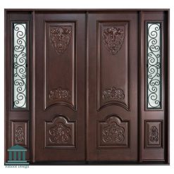 درب دو لنگه لابی وسط باز شو لوکس کد 30822